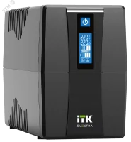 ITK ELECTRA ET ИБП Линейно-интерактивный 800ВА/480Вт однофазный с LCD дисплеем с АКБ 1х9AH USB порт в Москве ITK ELECTRA ET ИБП Линейно-интерактивный 800ВА/480Вт однофазный с LCD дисплеем с АКБ 1х9AH USB порт