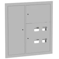 Щит этажный 4 кв. RAL9003 со слаботочным отсеком слева (1000х950х160) PROxima в Москве Щит этажный 4 кв. RAL9003 со слаботочным отсеком слева (1000х950х160) PROxima - foto