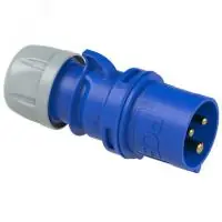 Вилка кабельная 32А/230V/1P+N+E/IP44 в Москве Вилка кабельная 32А/230V/1P+N+E/IP44 - foto