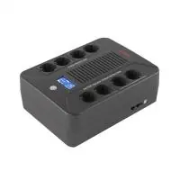 Линейно-интерактивный ИБП ДКС серии Info PDU, 1000 ВА/600 Вт, 1/1, 8xSchuko, LCD, USB + RJ45, 1x9Aч в Москве Линейно-интерактивный ИБП ДКС серии Info PDU, 1000 ВА/600 Вт, 1/1, 8xSchuko, LCD, USB + RJ45, 1x9Aч