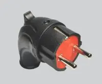 Вилка боковая с захватом 16А 250V 2P IP44 с/з КАУЧУКОВАЯ Fetih (25/250 уп/кор) в Москве Вилка боковая с захватом 16А 250V 2P IP44 с/з КАУЧУКОВАЯ Fetih (25/250 уп/кор) - foto