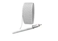 ЭРА Кабель коаксиальный RG-6U, 75 Ом, CCS/(оплётка Al 32%), PVC, цвет белый, бухта 100 м, SIMPLE (6/ в Москве ЭРА Кабель коаксиальный RG-6U, 75 Ом, CCS/(оплётка Al 32%), PVC, цвет белый, бухта 100 м, SIMPLE (6/